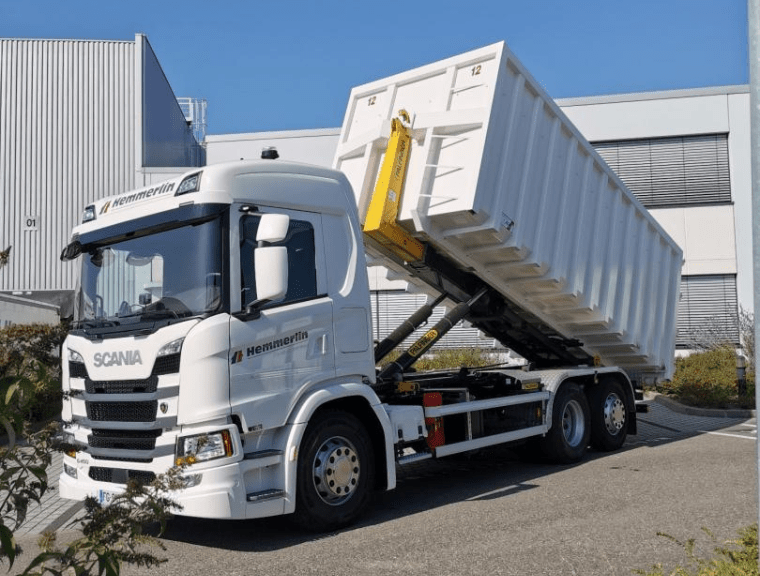 Camion bras ampliroll